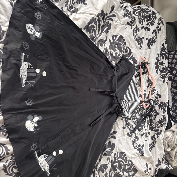 Disney Mickey Mouse HerUniverse Black & White Fit & Flare Dress | NWOT - Picture 3 of 15